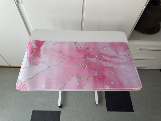 Marmor Mauspad Pink